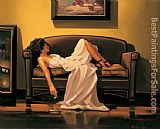Jack Vettriano After The Thrill Is Gone painting